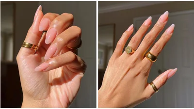 Водянисті нігті – новий хід у світі мінімалістичного манікюру