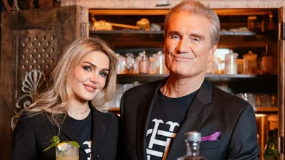 Сімейна ідилія: 67-річний Дольф Лундгрен зробив рідкісний вихід у світ з 28-річними дружиною та донькою