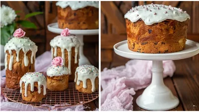 Заварная паска – получается нежная, влажная и незабываемо вкусная