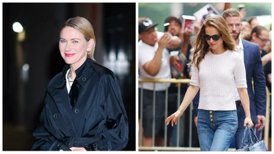 Наоми Уоттс и Натали Портман возродили вневременной джинсовый тренд