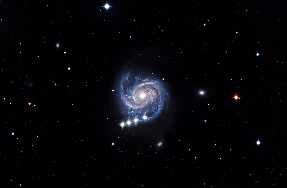 M100 (Галактика Фен) і Церера - фото 704795