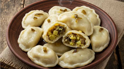 Полтавские галушки с грибами, которые можно есть и в пост