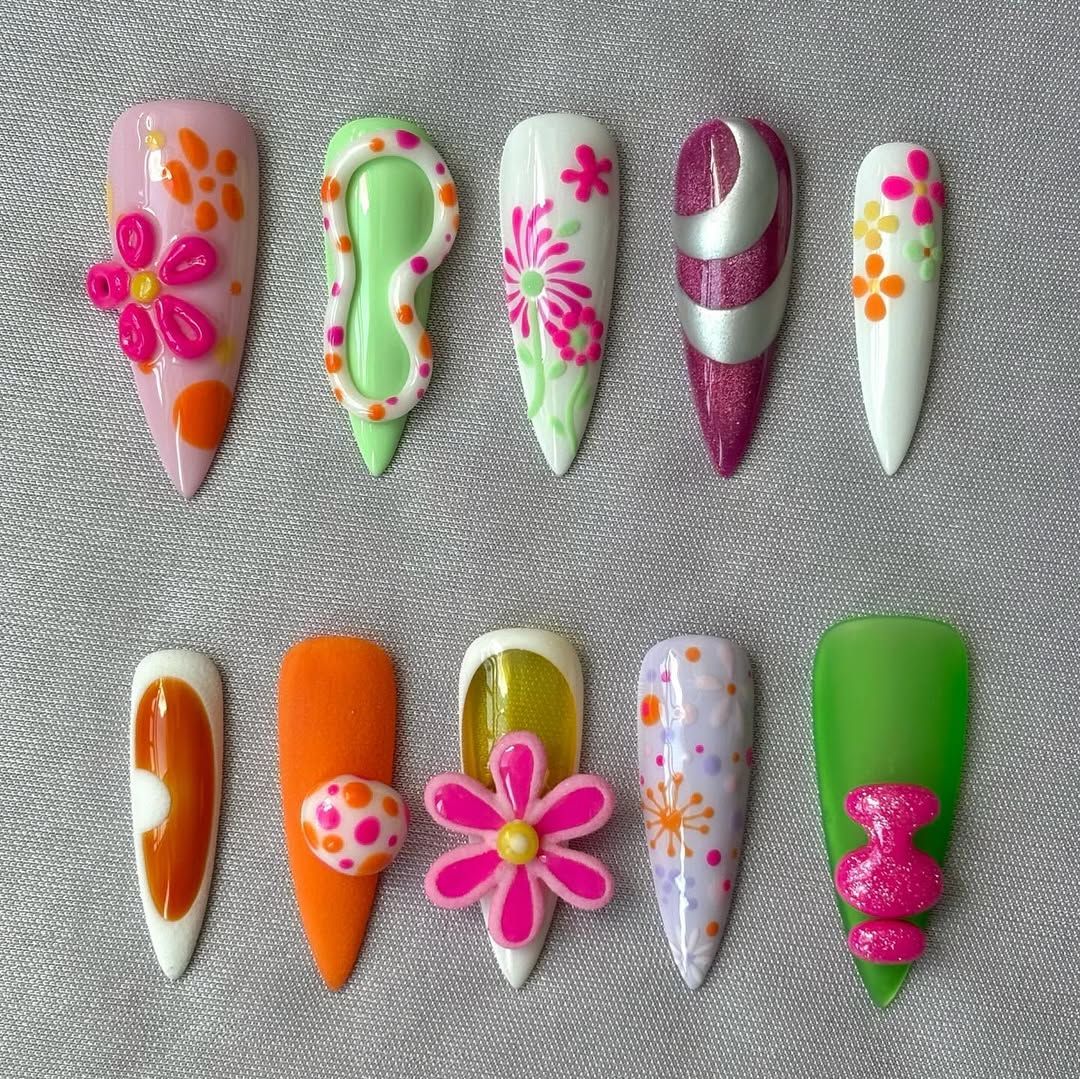 Летний маникюр - фото 705410