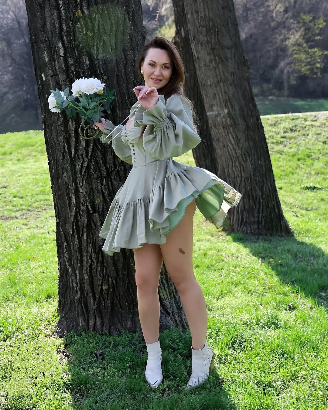 Анна Саліванчук влаштувала фотосесію на природі - фото 706360