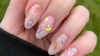 Самые милые дизайны маникюра в пасхальном стиле