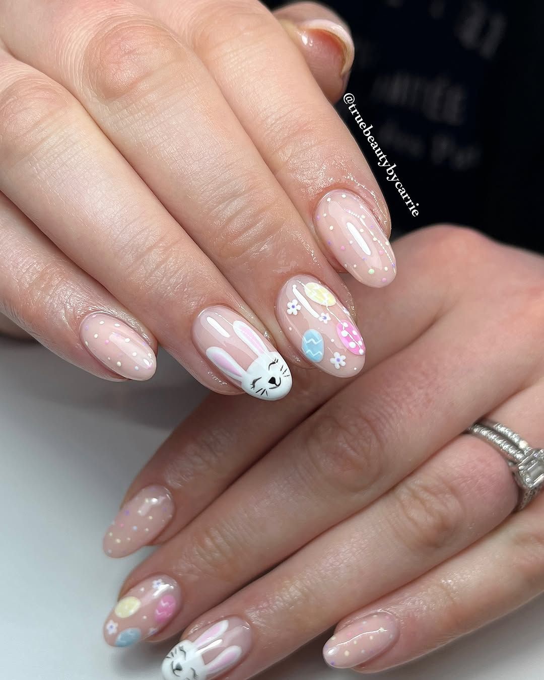 Самые милые дизайны маникюра в пасхальном стиле - фото 706837