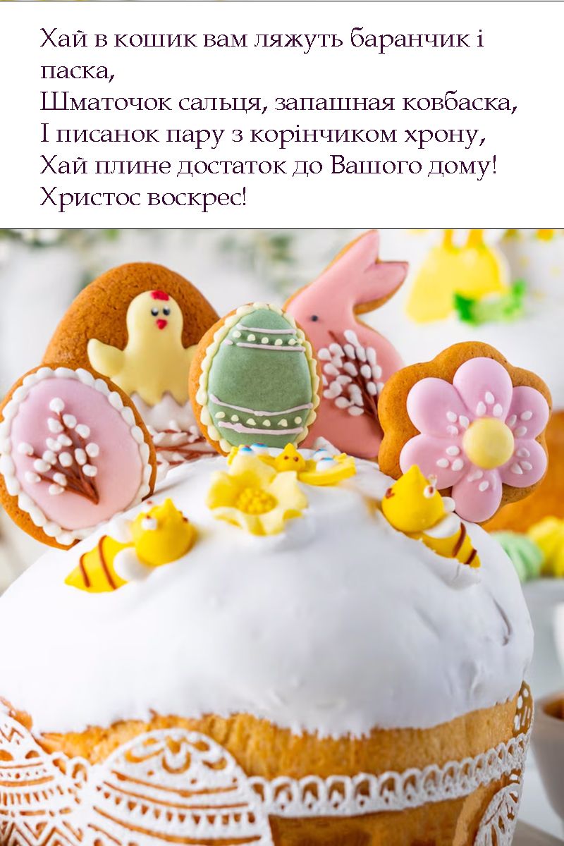 красиві привітання з Великоднем - фото 706881