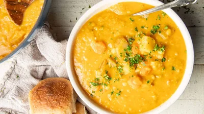 Гороховий суп – ситна українська страва без м'яса