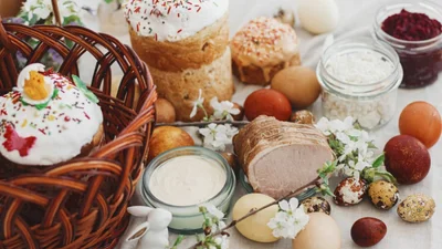 Пасха 2025: что должно быть в пасхальной корзине в этом году