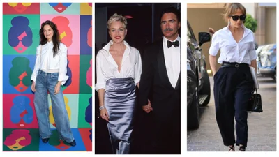 Одна річ - мільйон образів: як Кеті Голмс, Віккі Бекхем та інші стилізують білу сорочку