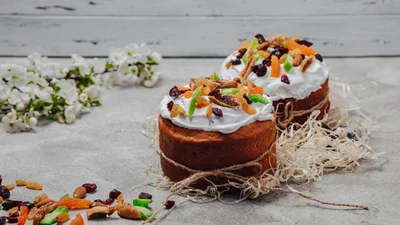 Пасха должна быть с глазурью или нет