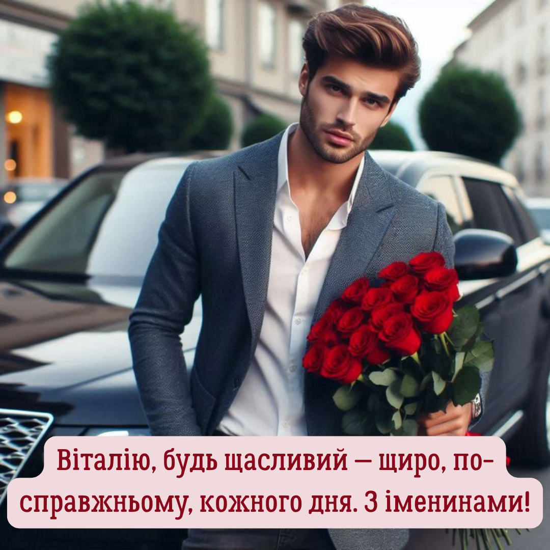 Именины Виталия: красивые поздравления и очень милые открытки - 710999 Именины Виталия: красивые поздравления и очень милые открытки - фото 710999