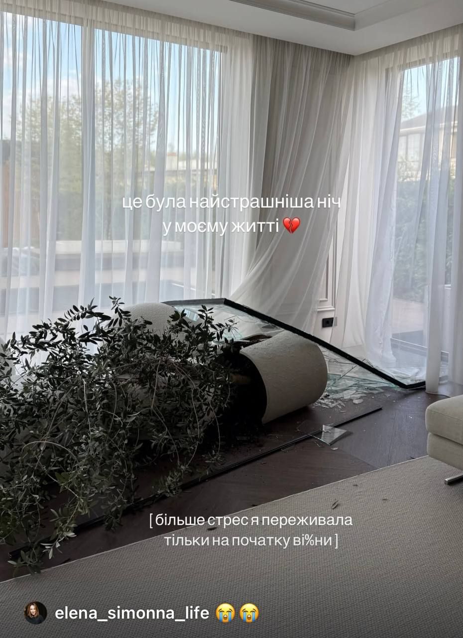 Блогерка Таня Парфільєва повідомила, що їх будинок понівечено через ракету - фото 711433