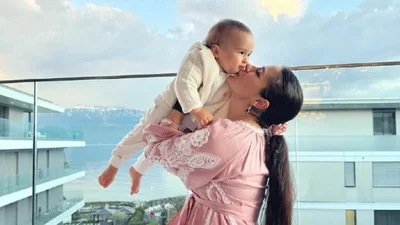 Синочок Іванни Онуфрійчук уперше покуштував паску і крашанку: мімішність відео зашкалює