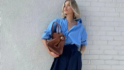 Цієї весни на зміну білій прийшла блакитна сорочка — новий тренд 2025 року