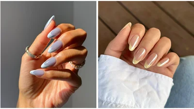 Оригінальний нейл-тренд 2025: робимо двоколірний французький манікюр