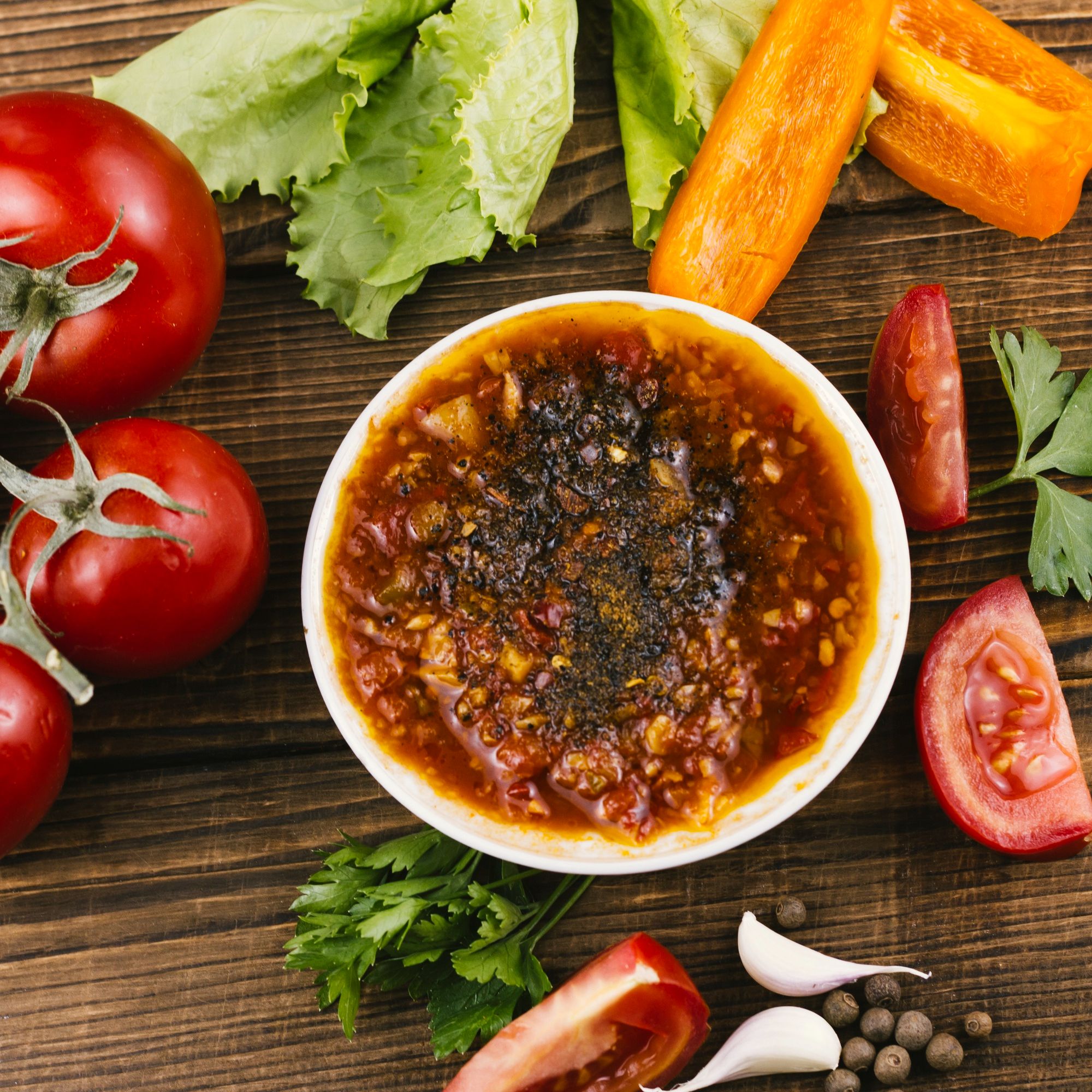 Самый вкусный соус к шашлыку, который ты когда-либо готовила: смакота из запеченных овощей - фото 714492