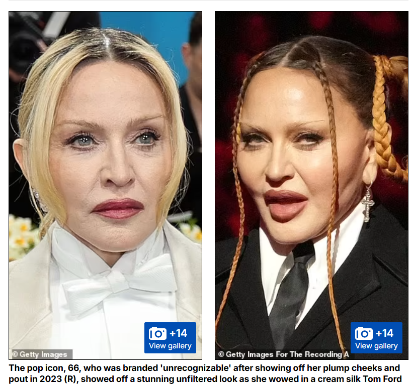 Мадонна появилась в естественной красоте на Met Gala 2025: сеть шутит, что ее пластика исчезла - 715085 Мадонна появилась в естественной красоте на Met Gala 2025: сеть шутит, что ее пластика исчезла - фото 715085