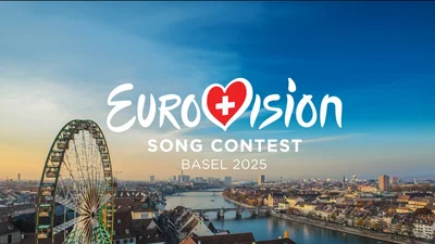 В Базеле состоялась церемония открытия Евровидения-2025 с самым длинным в истории конкурса бирюзовым ковром