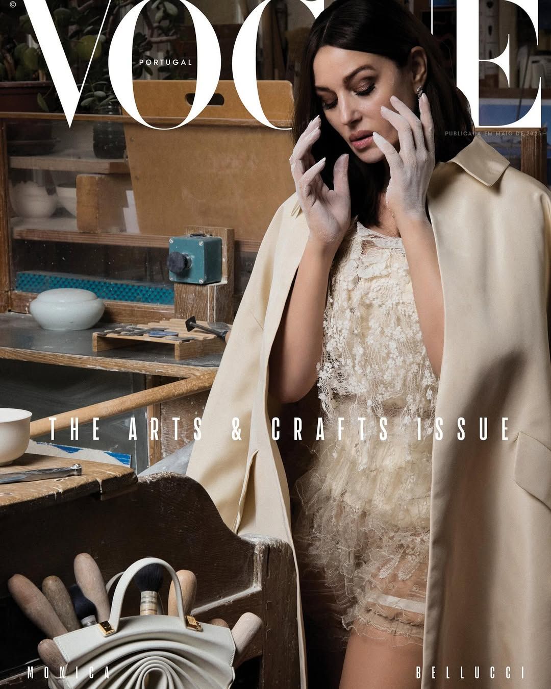 Моніка Беллуччі на обкладинці Vogue Portugal - фото 717709