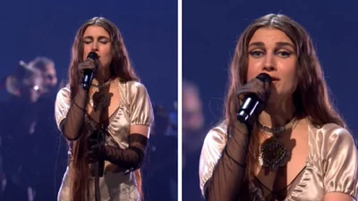 Jerry Heil спела на французском песню Селин Дион на главной сцене Евровидения-2025
