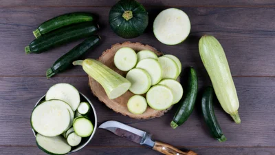 Кабачковая пицца - неклассический взгляд на глютеновое наслаждение