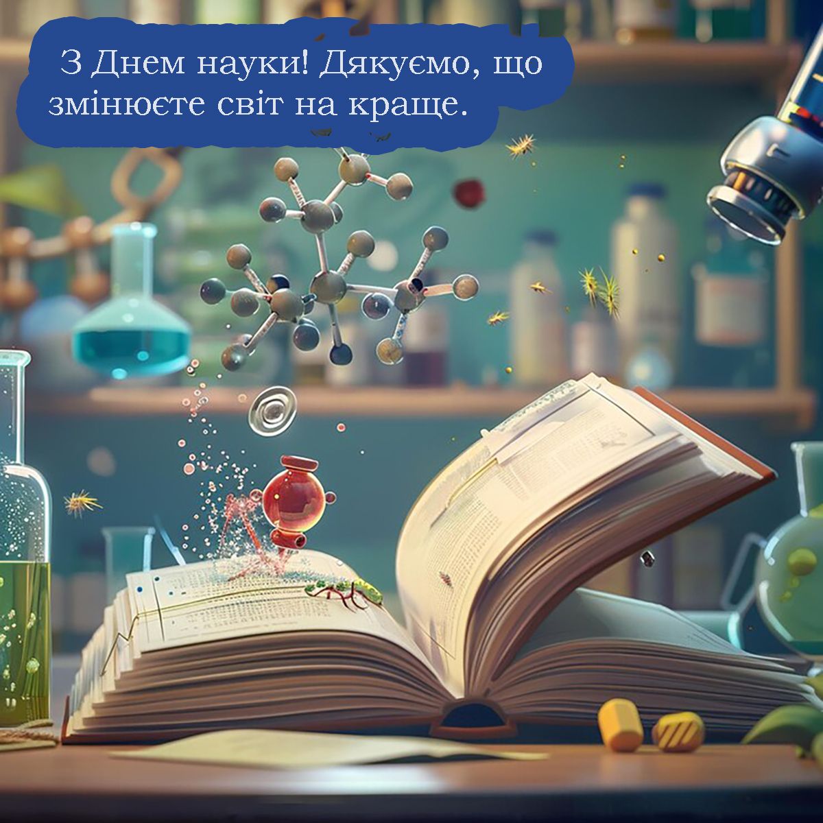 Поздравления с Днем науки 2025 - интересные открытки и проза для вдохновения - 718638 Поздравления с Днем науки 2025 - интересные открытки и проза для вдохновения - фото 718638