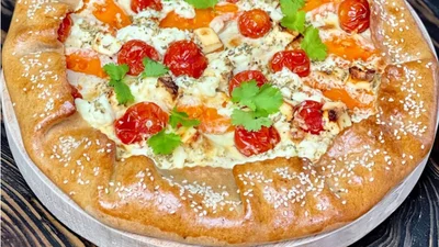 З любов'ю від Лізи Глінської: випікаємо вишукану житню галету з томатами та фетою