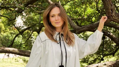 Анна Кошмал у топі та лосинах показала, як виглядає її фігура через два місяці після пологів