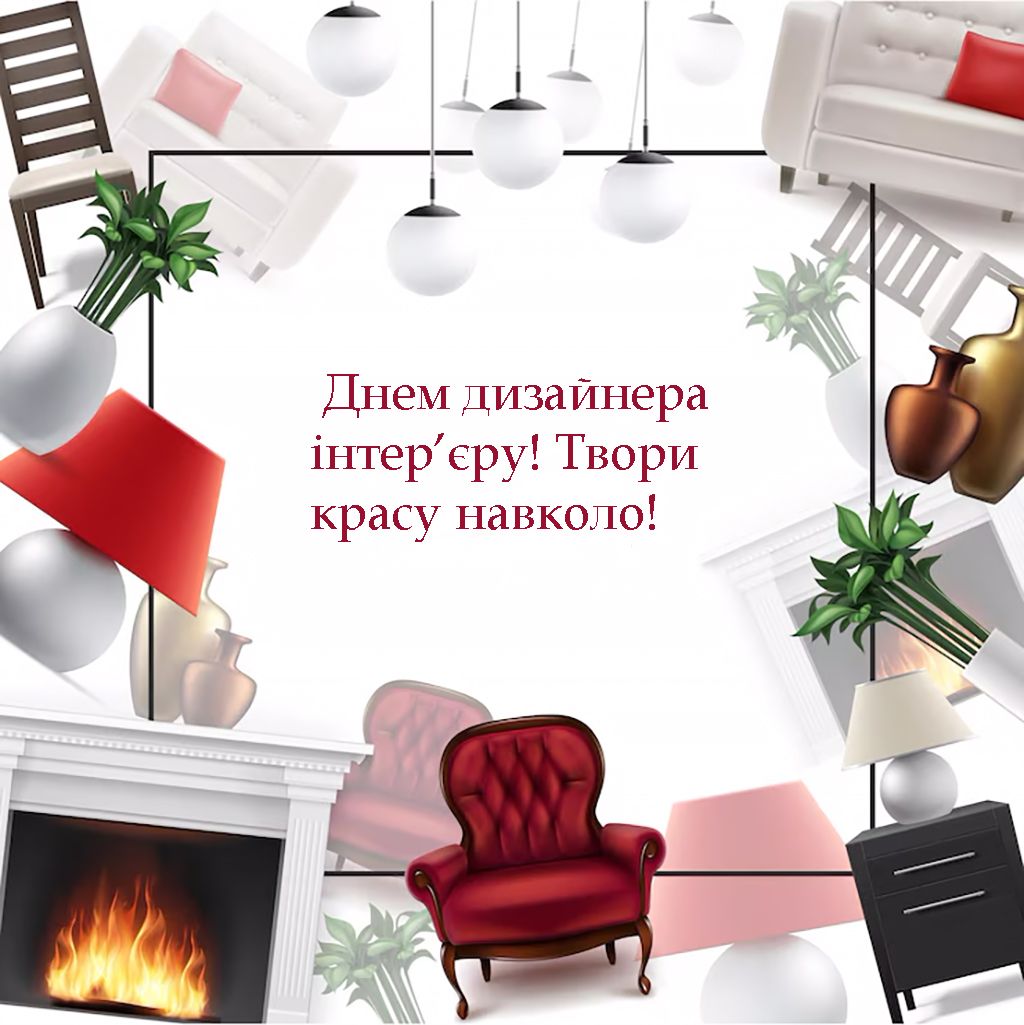 Эстетические поздравления с Днем дизайнеров интерьеров 2025 - крутые открытки и проза - фото 720436