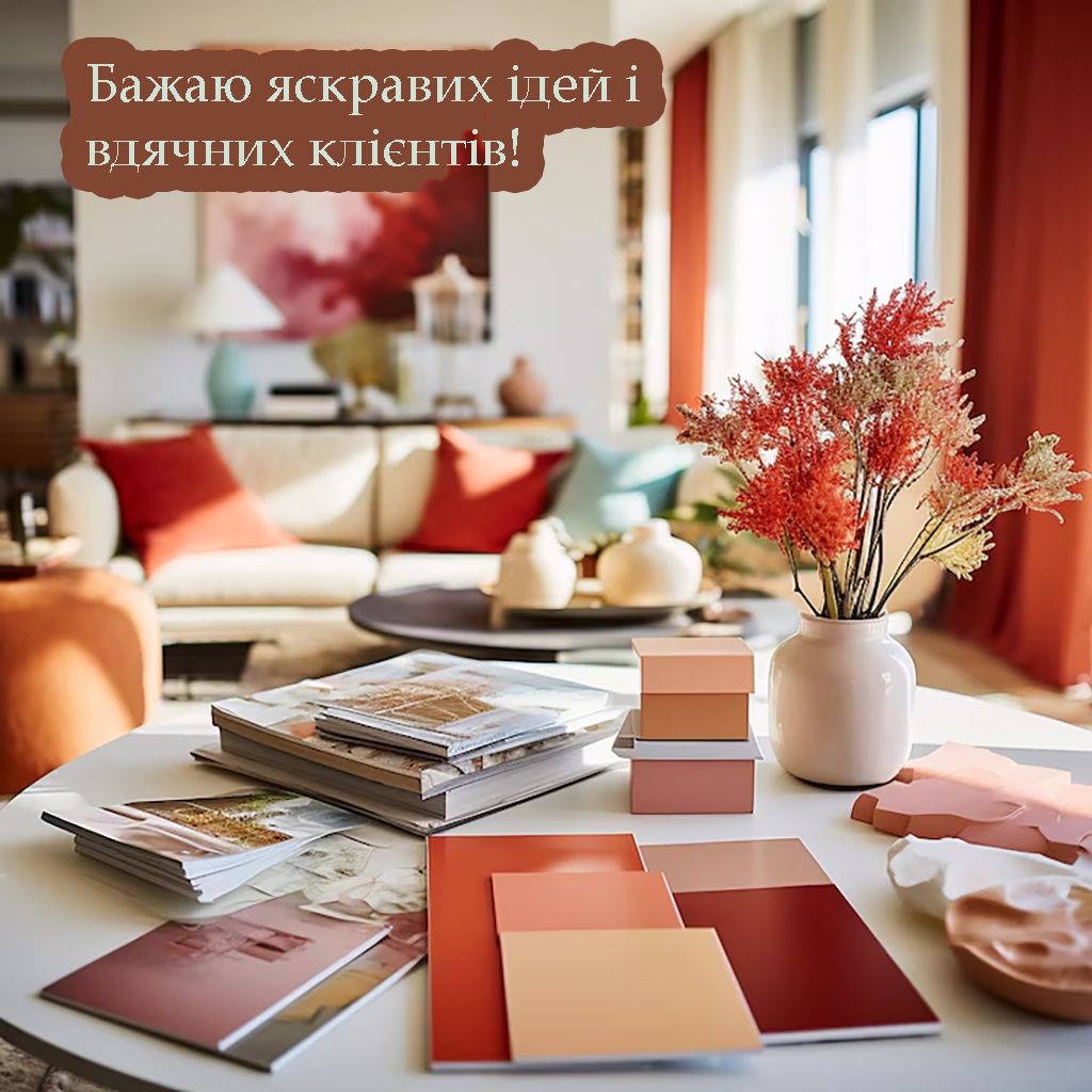 Эстетические поздравления с Днем дизайнеров интерьеров 2025 - крутые открытки и проза - фото 720439