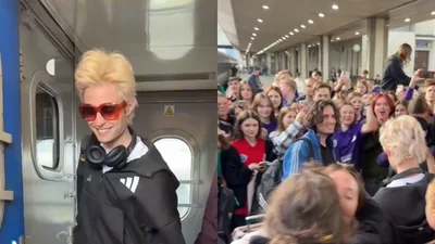 Ziferblat встретили в Киеве как героев - фаны пели песню группы прямо на вокзале