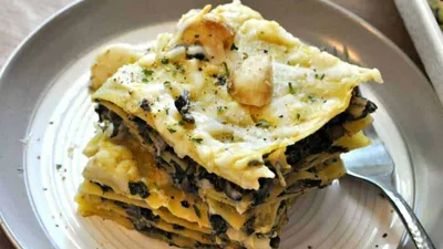 Зелена лазанья – ситна вечеря без м’яса по-італійськи