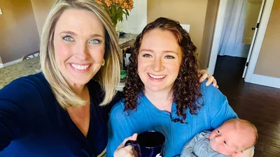 Ведущая новостей вела программу во время схваток в прямом эфире, и вот как это было