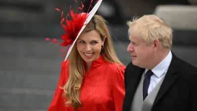 Жена Бориса Джонсона в четвертую годовщину их брака опубликовала ранее не виданные фото со свадьбы