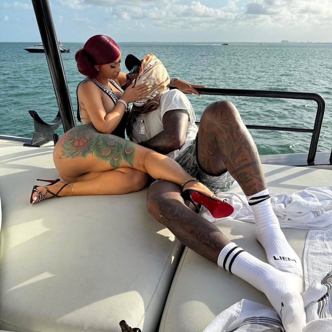 Карди Би, которая в прошлом году неожиданно рассталась с Offset, официально объявила о новом романе - фото 724807