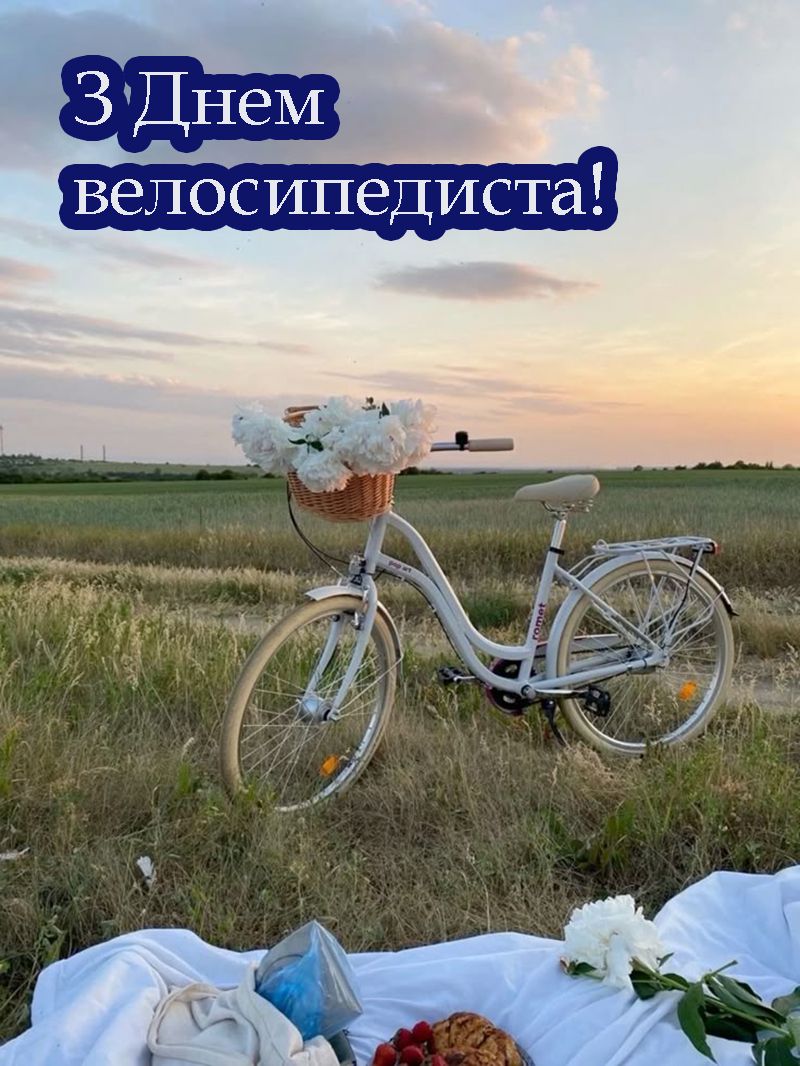 С Днем велосипедиста 2025 - яркие открытки и короткая проза для поздравления - фото 724956
