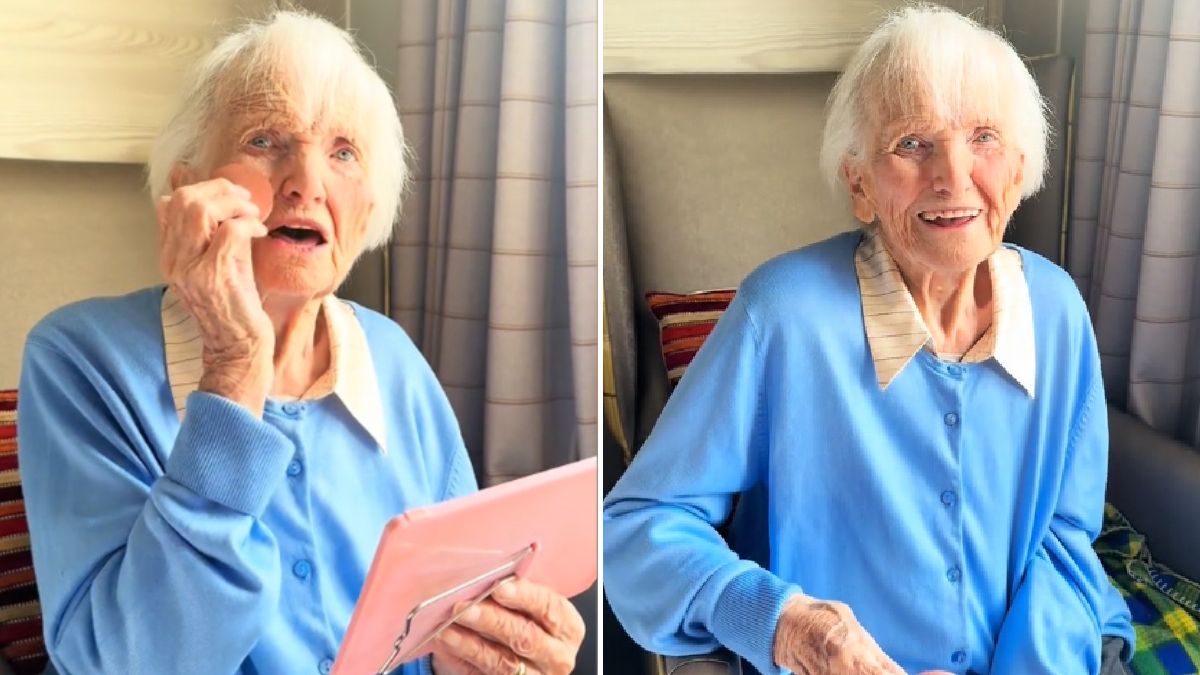 103-летняя бабушка стала звездой TikTok и утерла нос известным бьюти-инфлюенсерам - 725063 103-летняя бабушка стала звездой TikTok и утерла нос известным бьюти-инфлюенсерам - фото 725063