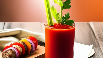 Без градуса, але з характером: спробуй коктейль Virgin Mary до шашлику