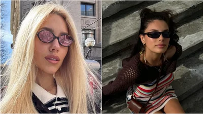 Очки, которые будут у всех этим летом: звездные образы и актуальные формы 2025