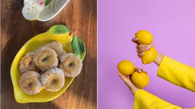 Лимонне печиво з курдом – яскравий десерт із насиченим смаком