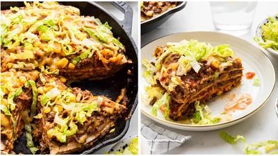 Ленивые рецепты: готовим мясной пирог с лавашем и сыром