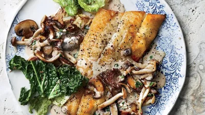 Риба, запечена з грибами – страва, яку не соромно подати і гостям