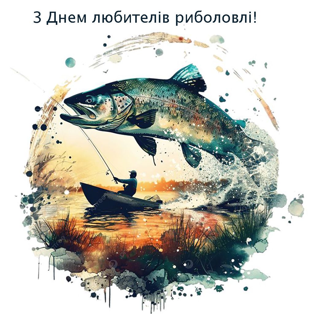 С Днем любителей рыбалки 2025 - классные картинки и поздравления своими словами - 731074 С Днем любителей рыбалки 2025 - классные картинки и поздравления своими словами - фото 731074