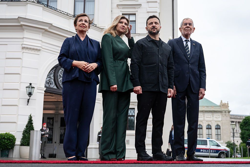 Олена Зеленська разом із Володимиром Зеленським відвідали Відень. - фото 731559