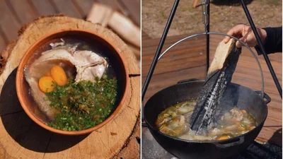 Уха рыбацкая от Владимира Ярославского – идеальное комбо для пикника