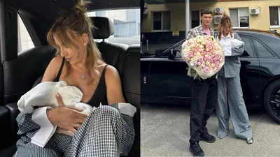 Нікітюк опублікувала фото грудей після пологів, але мацати поки нікому не дозволяє