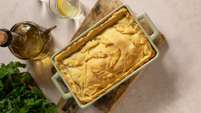 Пирог с фаршем – пышное дрожжевое тесто и сочная начинка