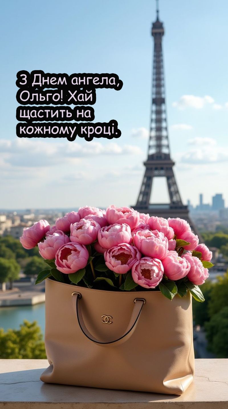 Поздравления с Днем ангела Ольги 2025 - картиночки и стихи на украинском, которые гарантированно подарят улыбку - фото 739724