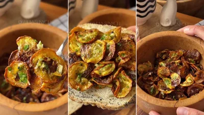 Итальянские цуккини с чесноком и зеленью - идеальное дополнение к твоим летним брускеттам